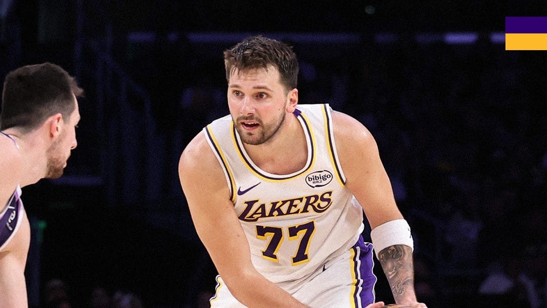 Luka Doncic tows Lakers past visiting Knicks without LeBron James